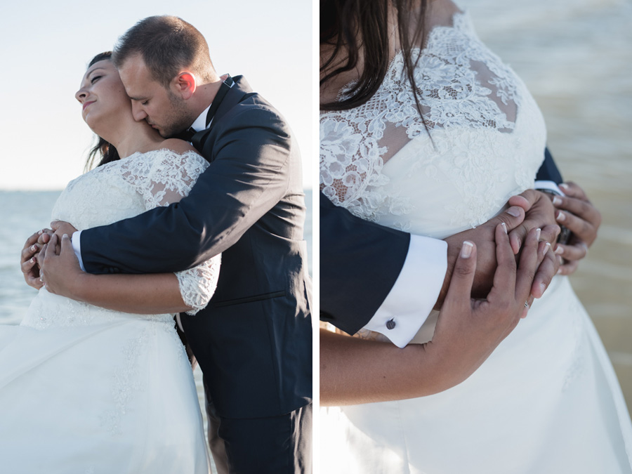 photo couple mer plage photographe mariage marseille