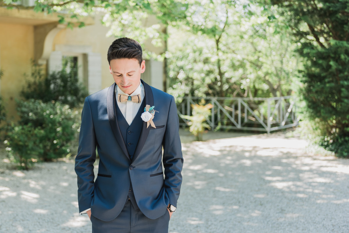 first look domaine blanche fleur photographe mariage vaucluse kristian photos