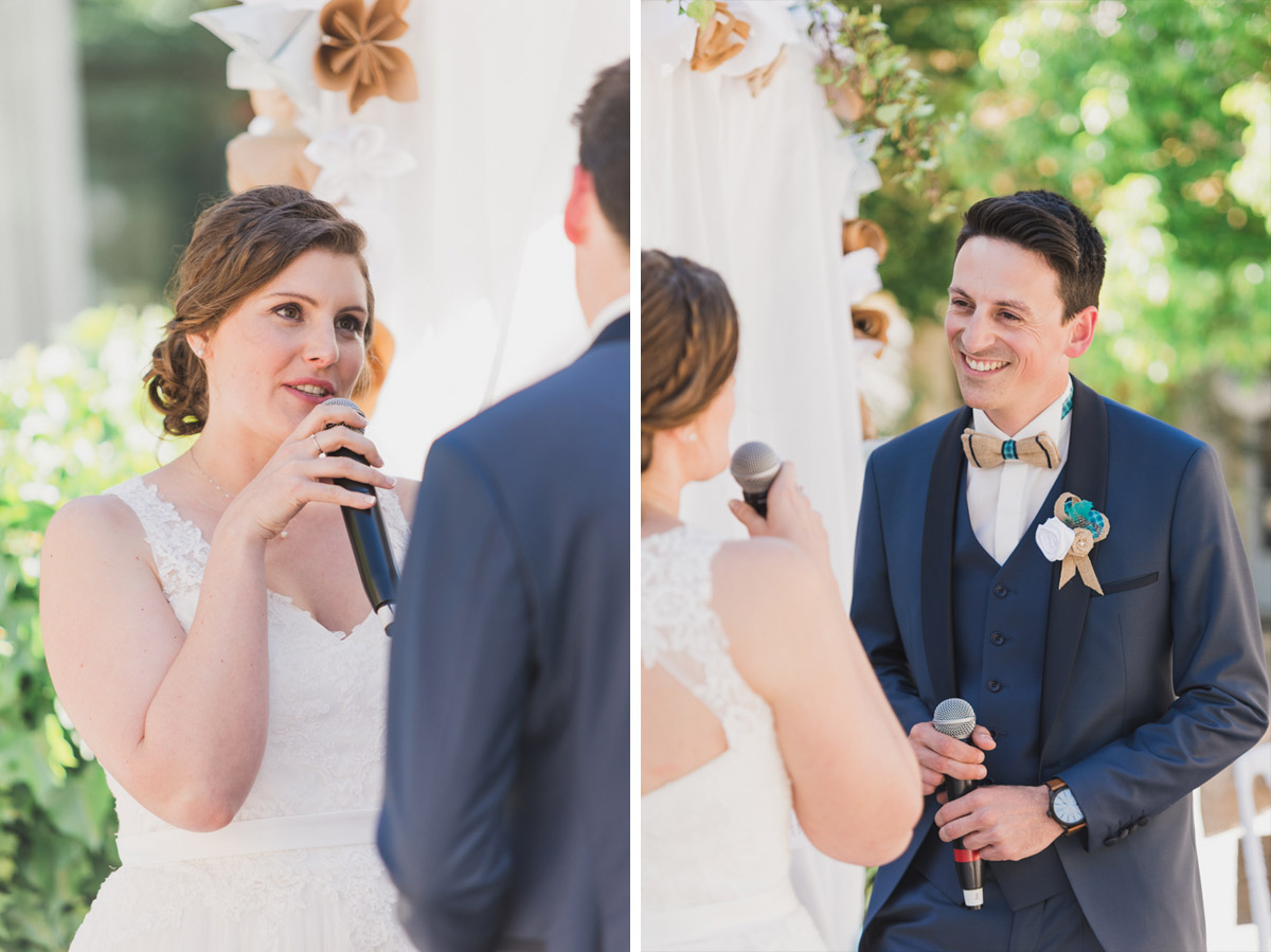 mariage ceremonie laique domaine blanche fleur vaucluse